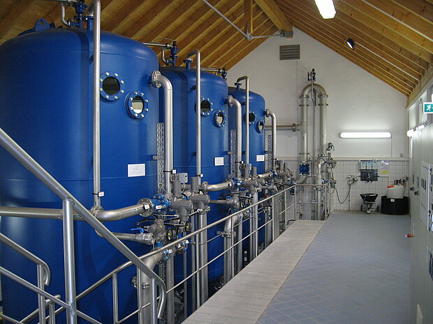 Wasseraufbereitung im WAVH